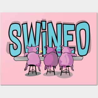 Swineo Wine Tasting Posters and Art